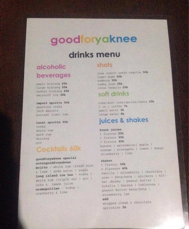 Good For Ya Knee Hostel & Bungalows (Adults Only) Gili Trawangan Eksteriør billede