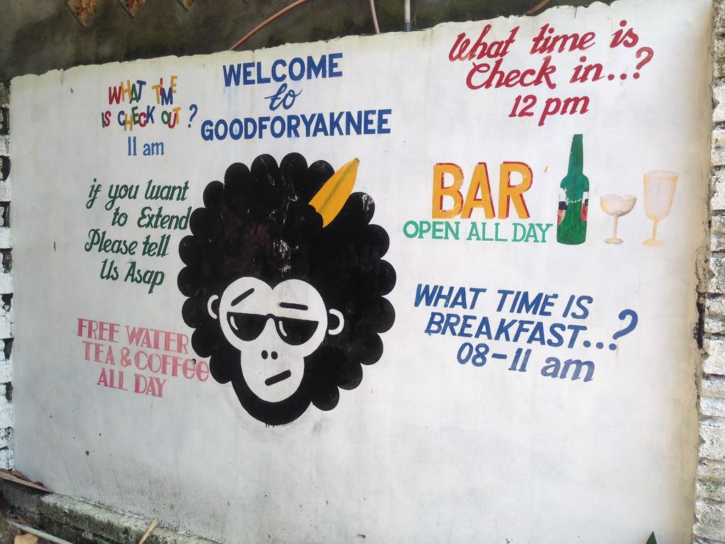 Good For Ya Knee Hostel & Bungalows (Adults Only) Gili Trawangan Eksteriør billede