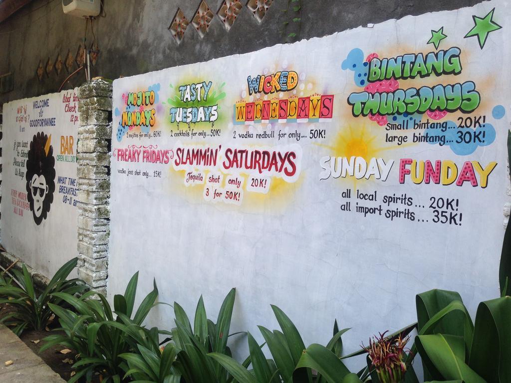 Good For Ya Knee Hostel & Bungalows (Adults Only) Gili Trawangan Eksteriør billede