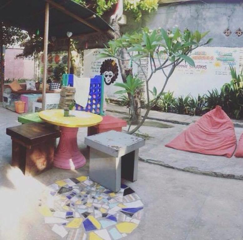 Good For Ya Knee Hostel & Bungalows (Adults Only) Gili Trawangan Eksteriør billede